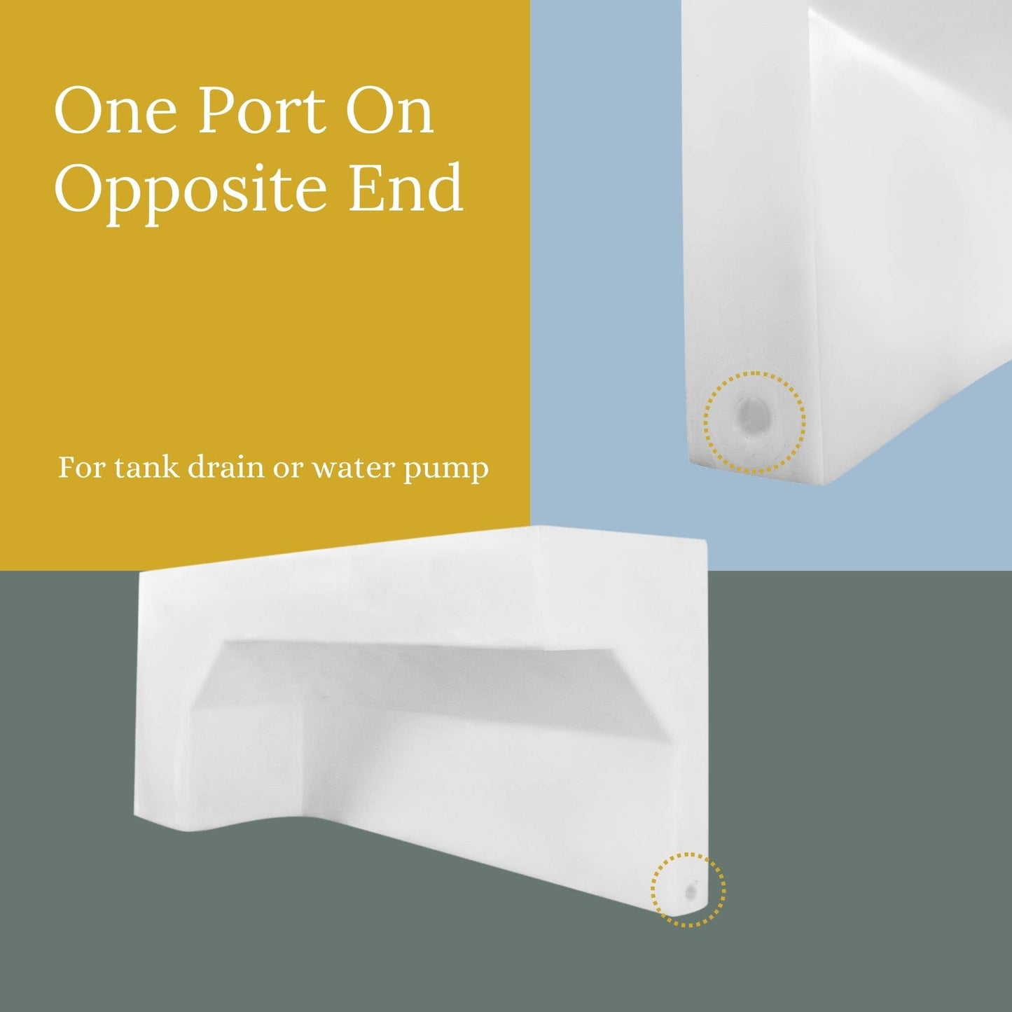 Transit Wheel Well Water Tank (27 Gallon)