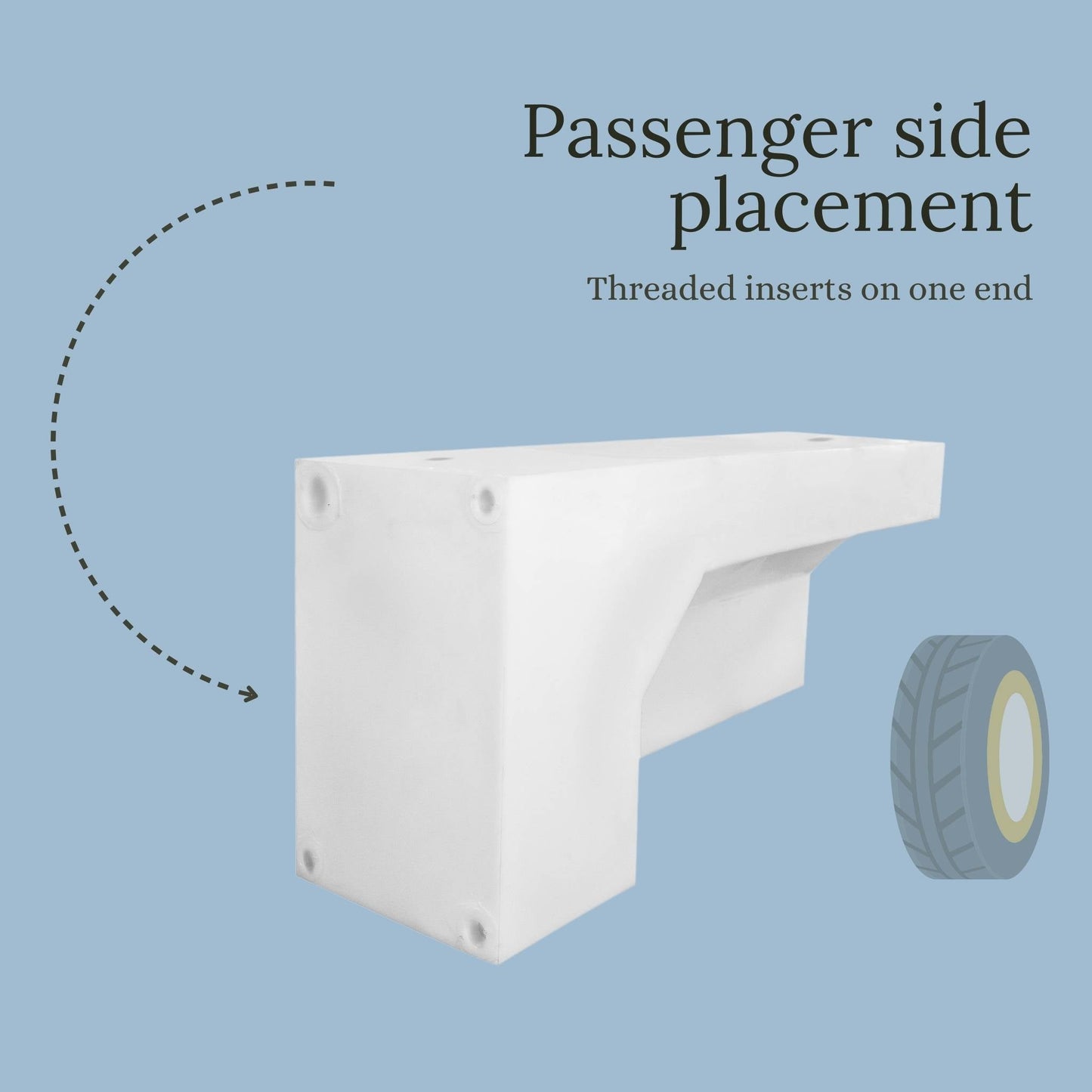 Transit Wheel Well Water Tank (27 Gallon)