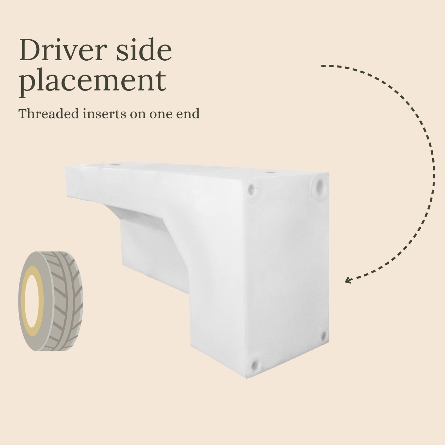 Transit Wheel Well Water Tank (27 Gallon)