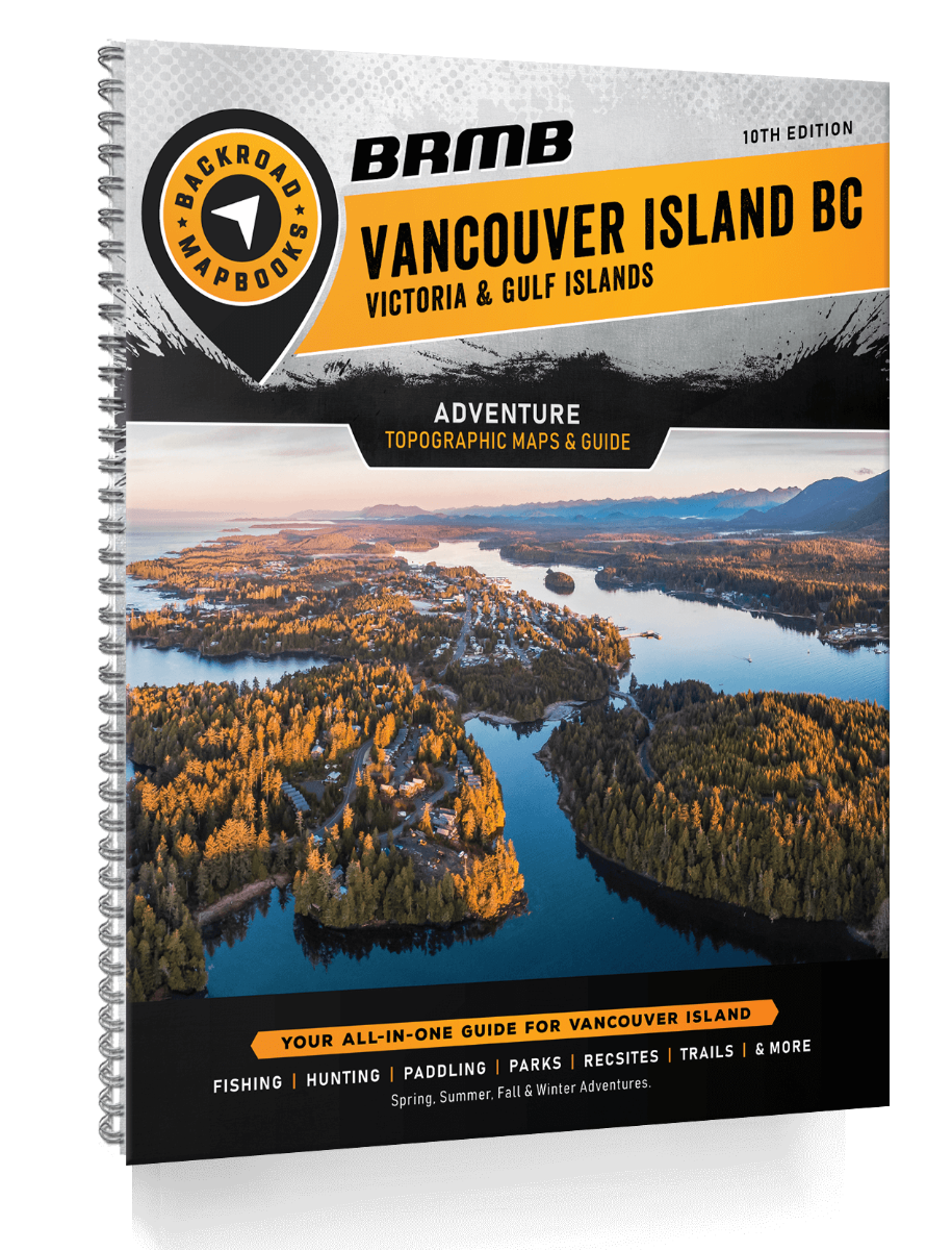 Vancouver Island BC Backroad Mapbook
