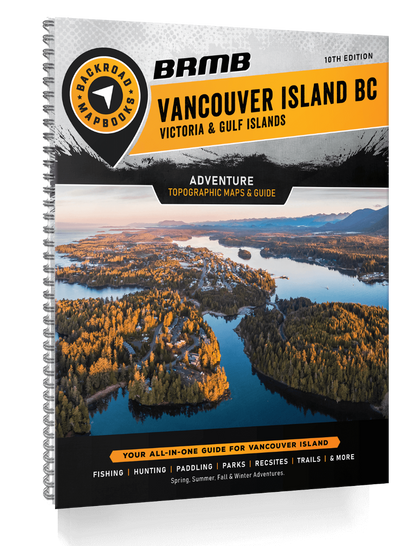 Vancouver Island BC Backroad Mapbook