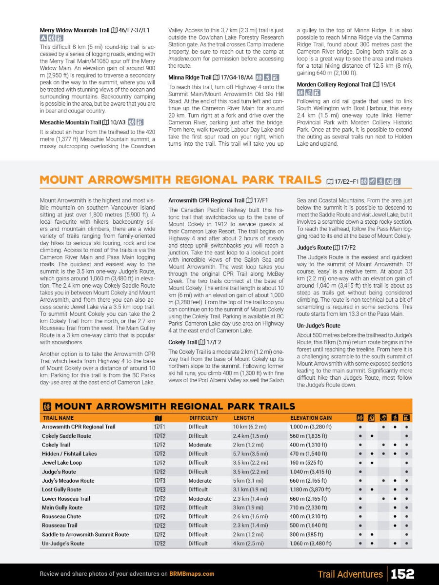 Vancouver Island BC Backroad Mapbook