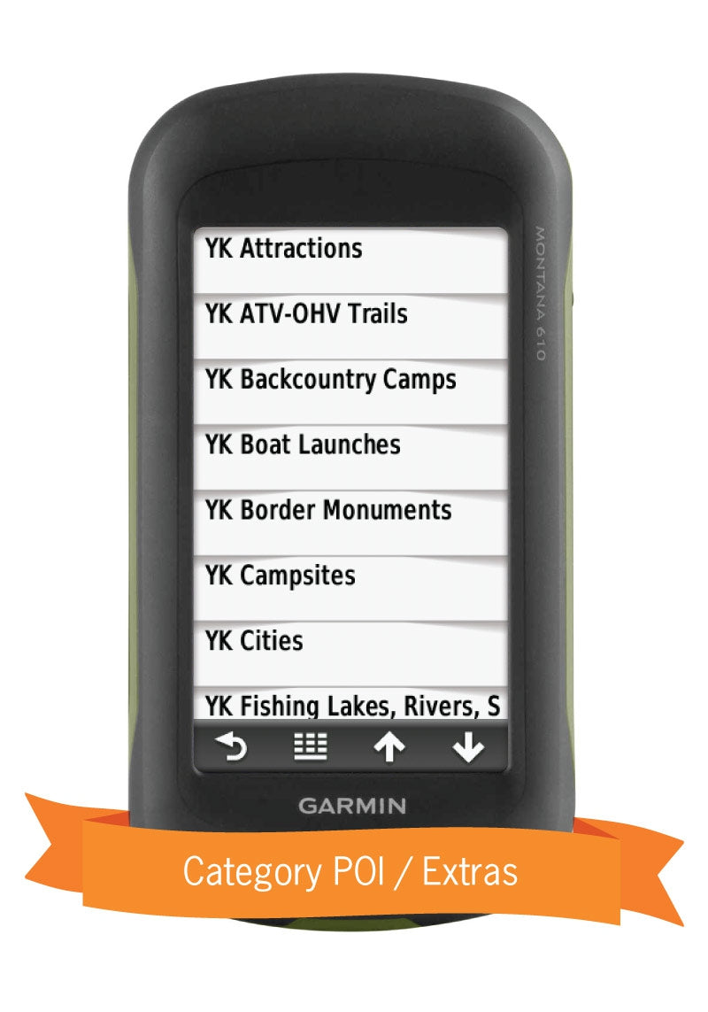 Yukon GPS Maps