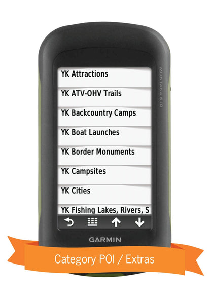 Yukon GPS Maps
