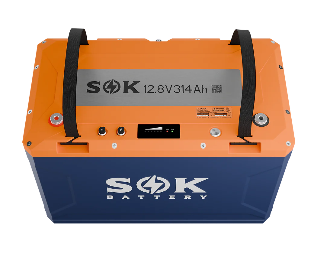 SOK 314Ah | 12V - Heated LiFePO4 Lithium Battery