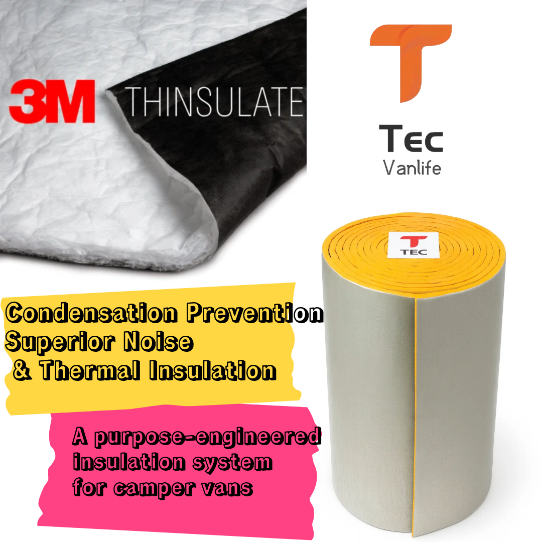 Ultimate Van Insulation Bundle: 3M Thinsulate SM600L & Tec Vanlife DUCK Liner