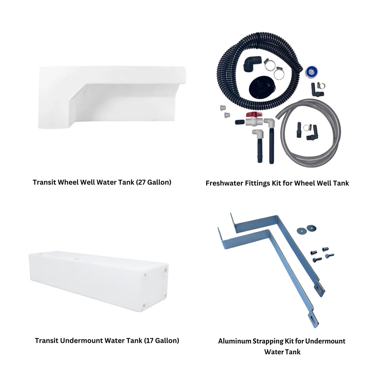 Complete Transit Water Tanks and Plumbing Bundle – Driftwood Vans