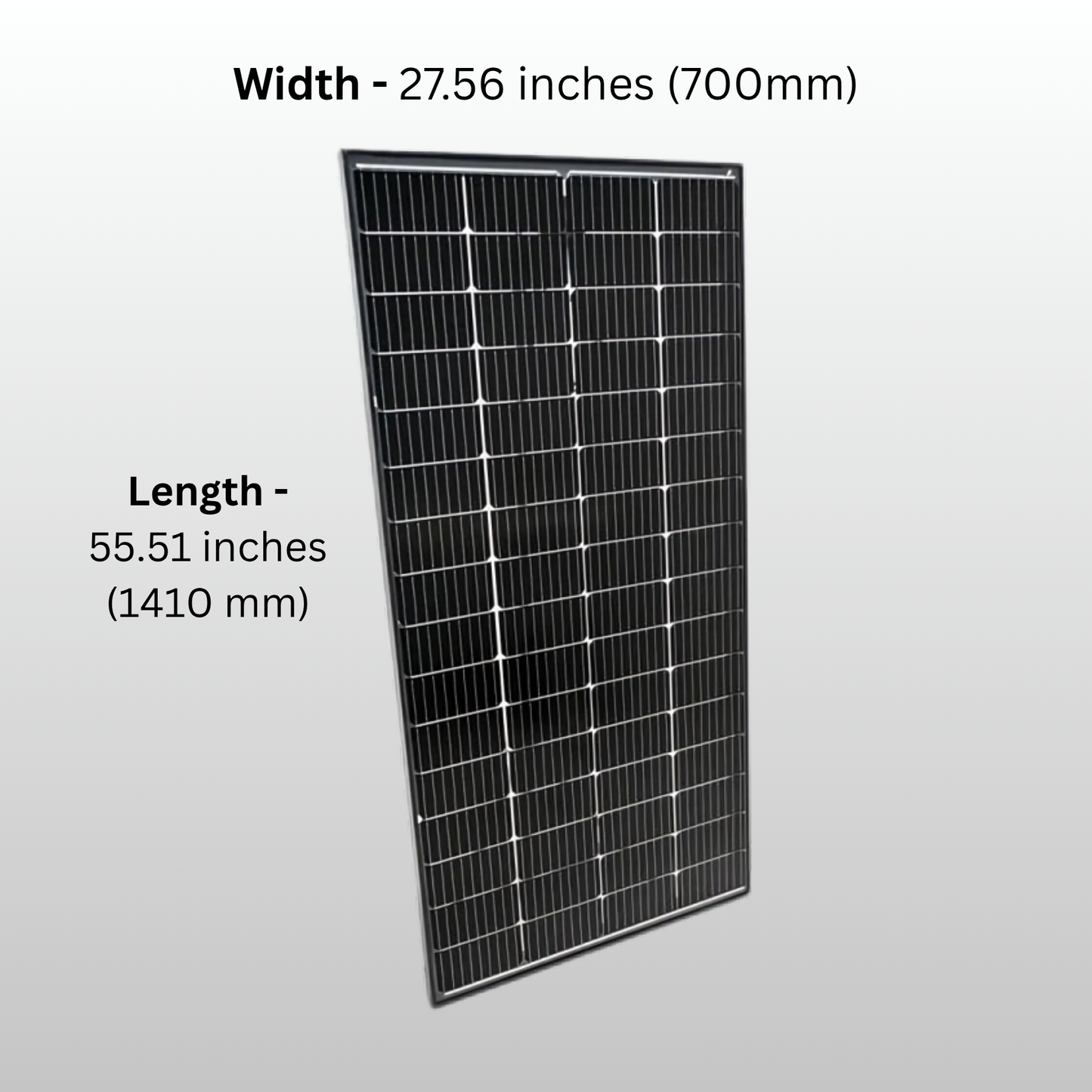 Lumera 220W Bifacial Black Solar Panels