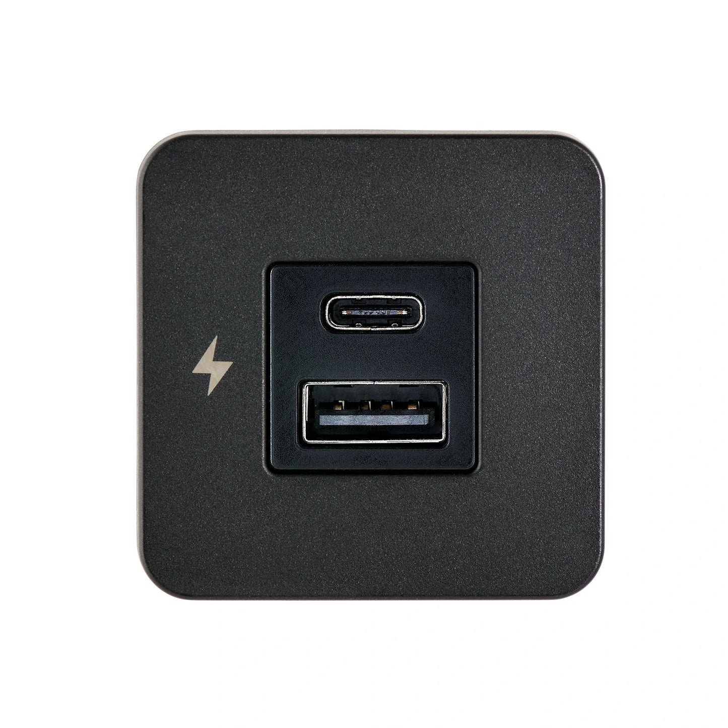 Scanstrut TILE USB-A & C Interior Charging Socket – Black Bezel